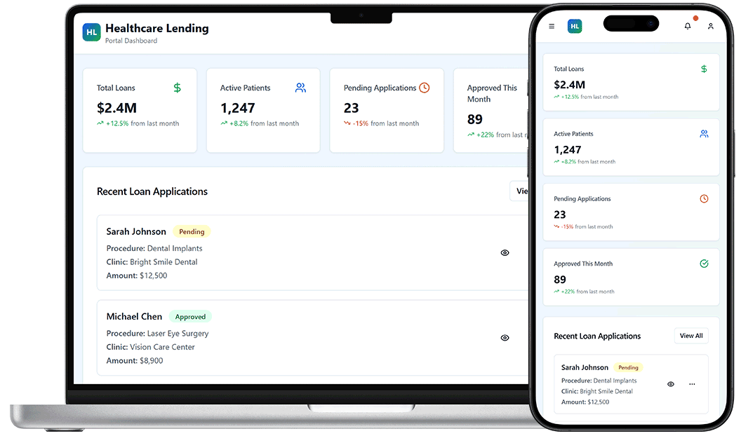 Healthcare Lending Platform | DrapCode