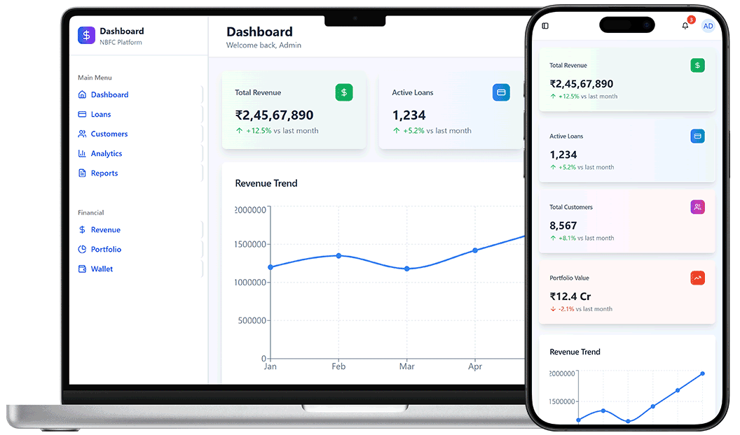 Custom NBFC Software | DrapCode