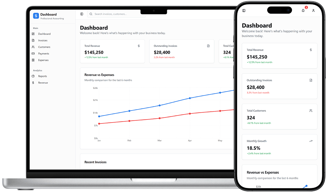 Accounting and Invoicing Software | DrapCode