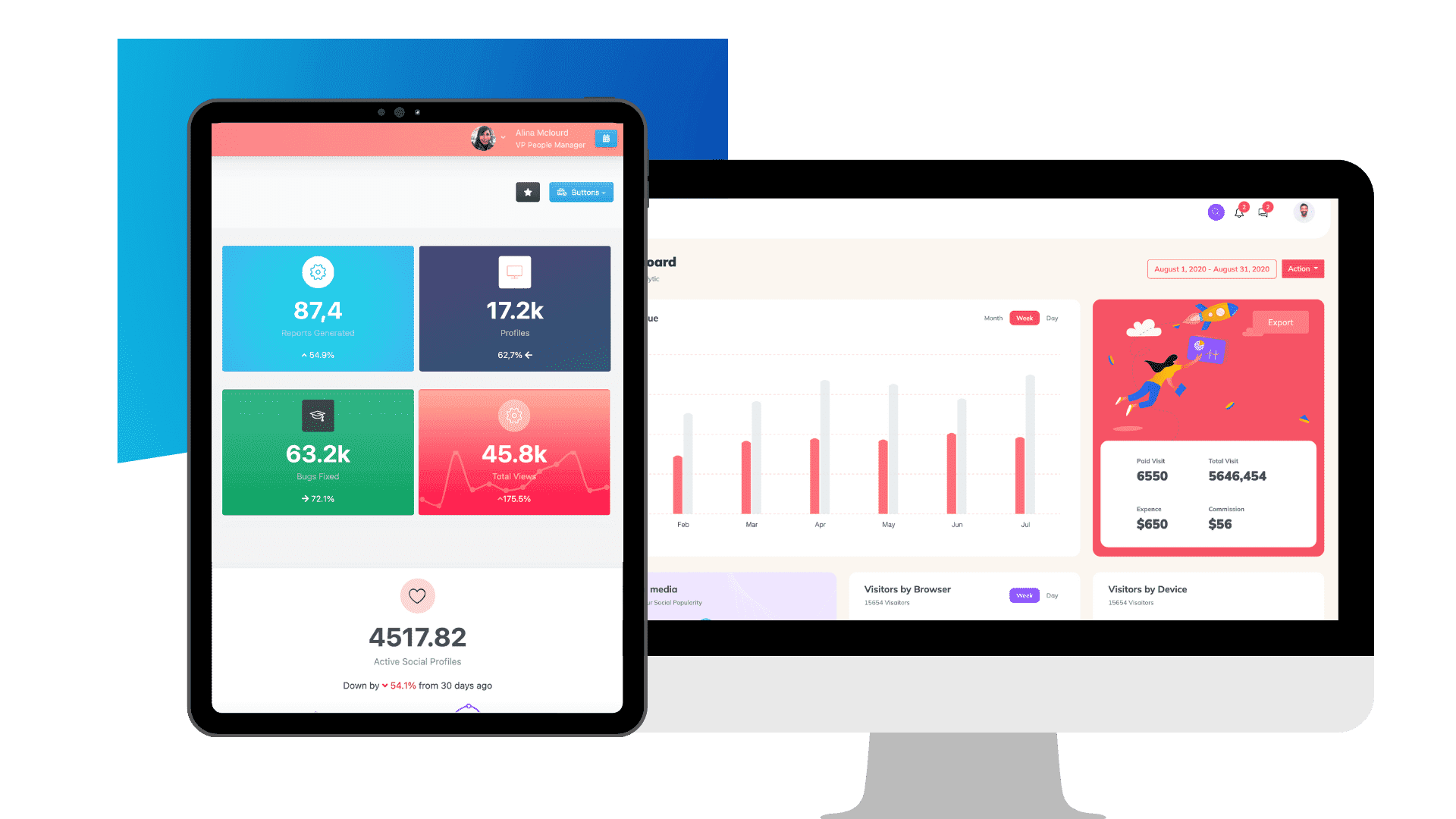 NoCode Multi-Tenant Dashboard