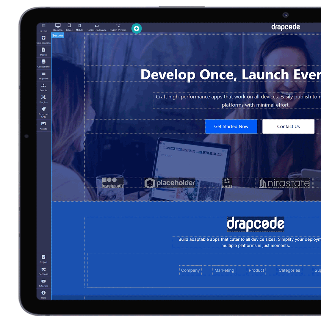 Builder Create | DrapCode.com