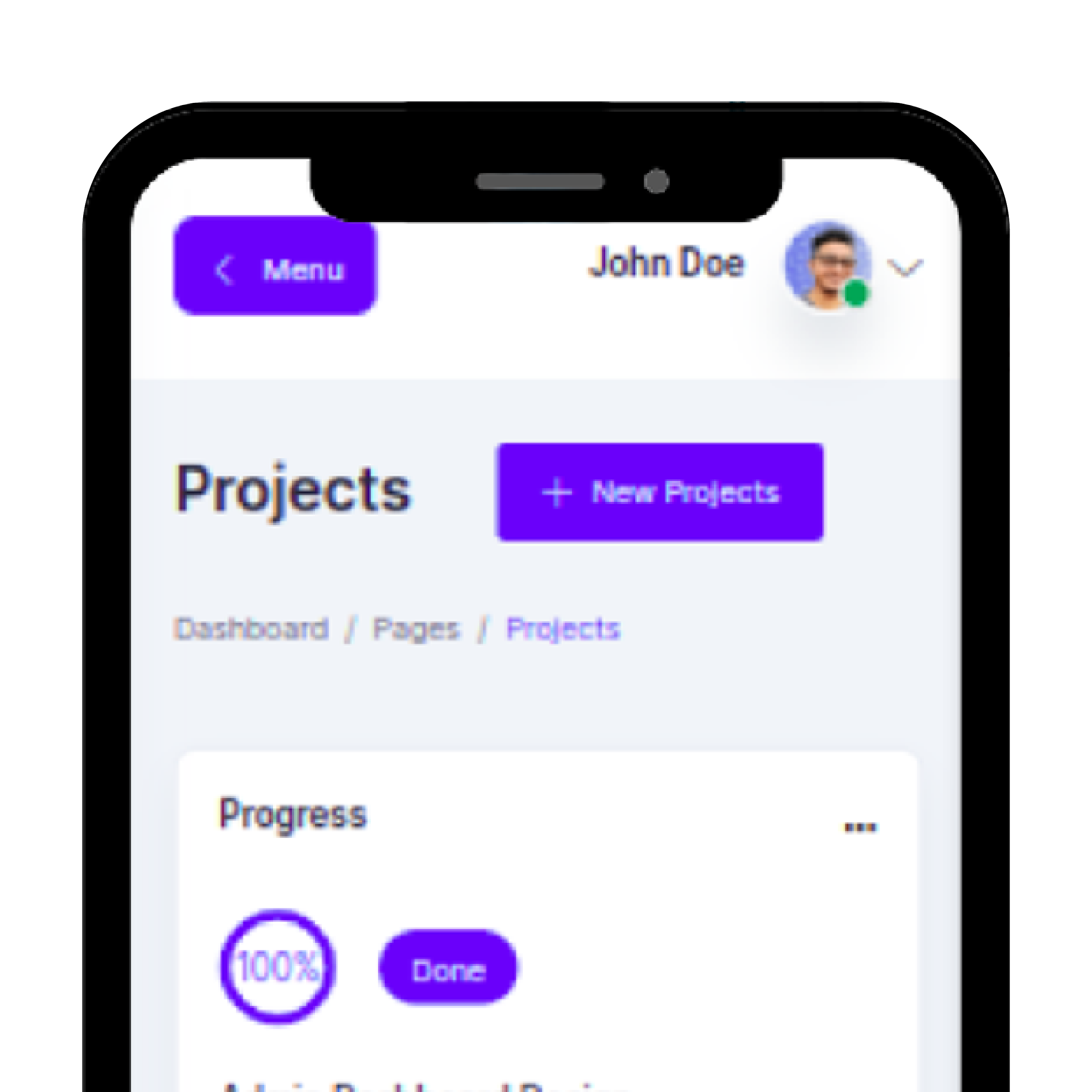 Mobile Dashboard | DrapCode