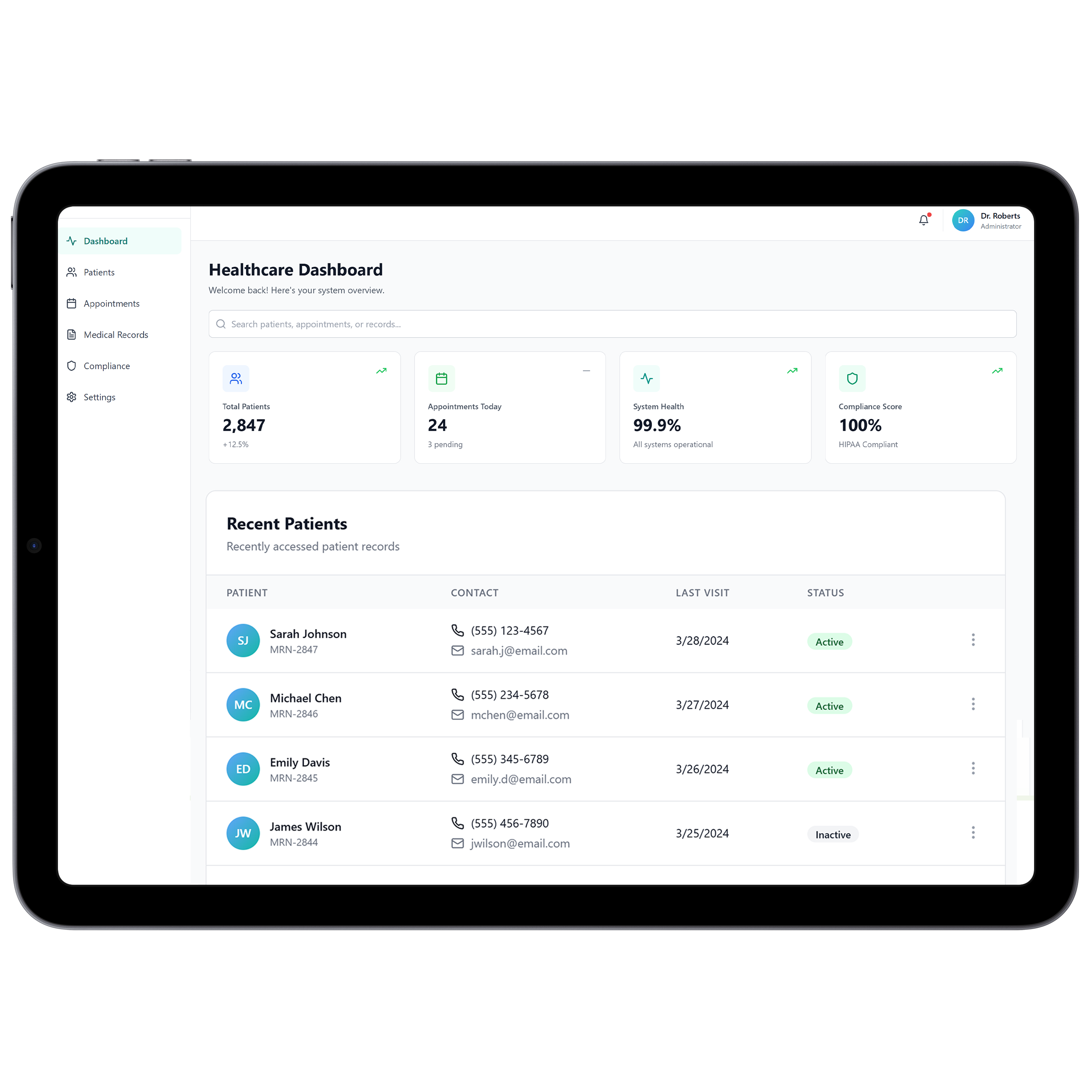 Mobile Dashboard | DrapCode
