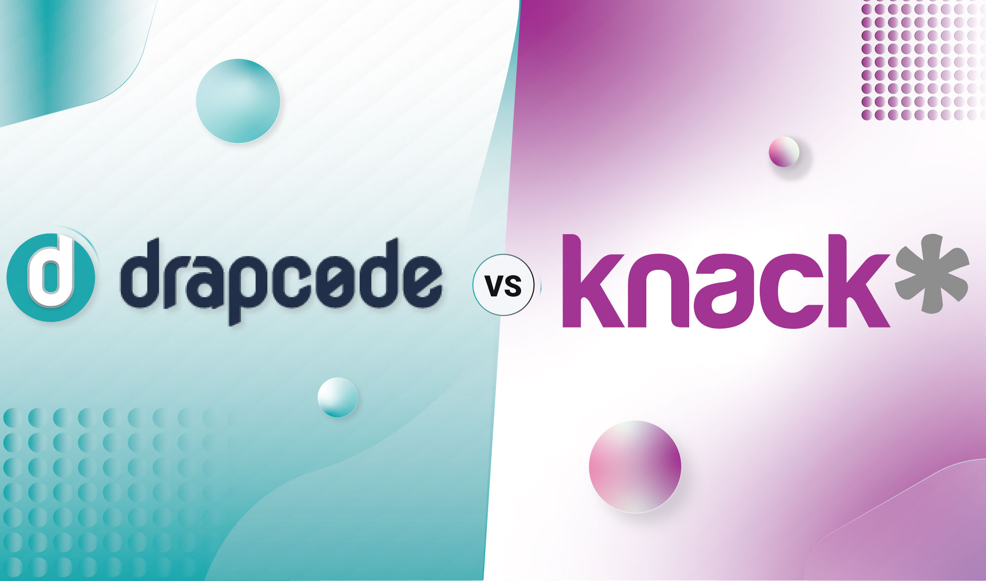 DrapCode vs Knack