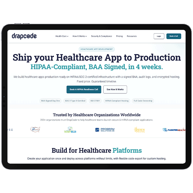 Mobile Dashboard | DrapCode