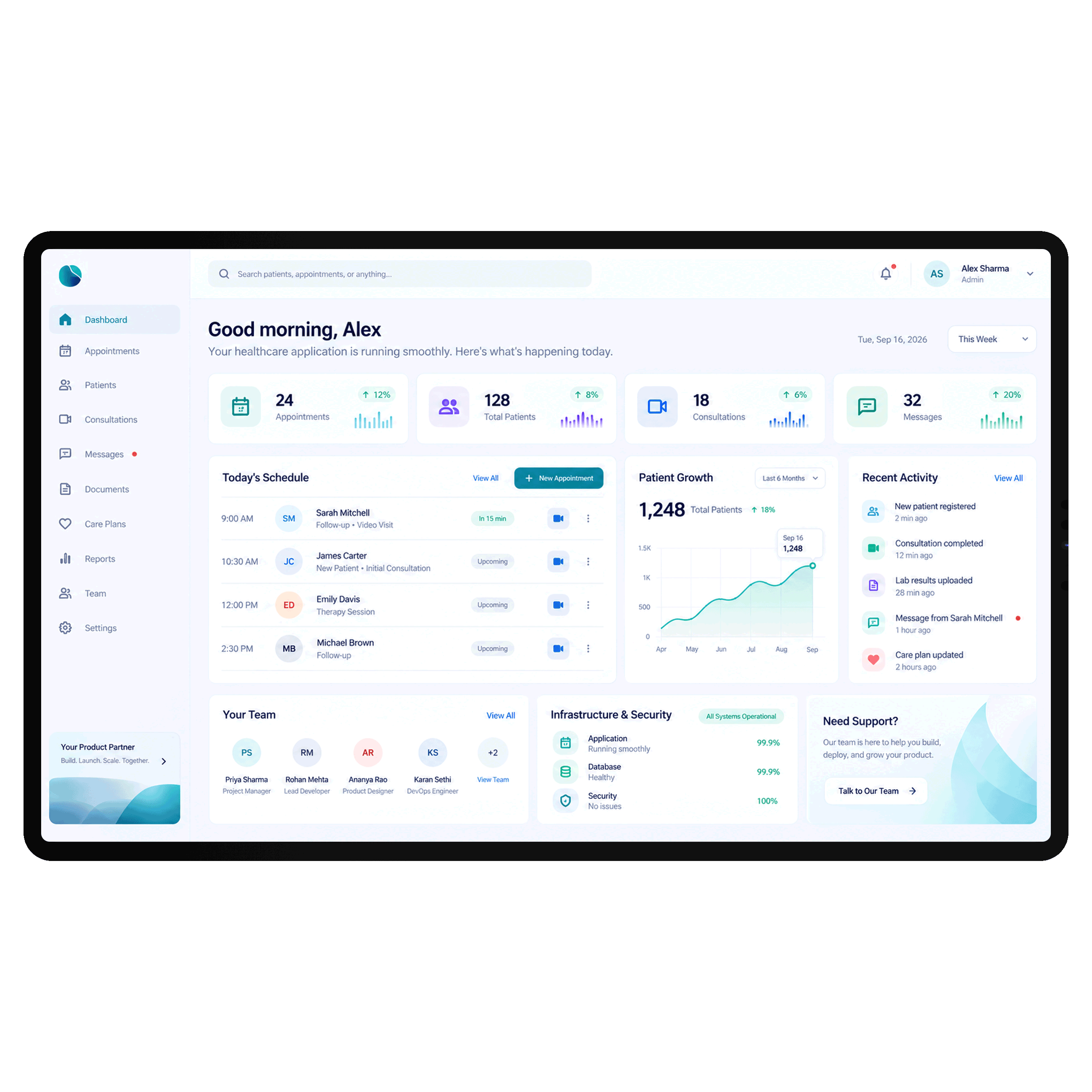 Mobile Dashboard | DrapCode